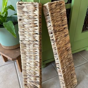 Seagrass/Wicker Shelves